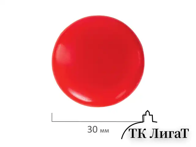 Магниты BRAUBERG "STANDARD" 30 мм, НАБОР 12 шт., ассорти, 237472