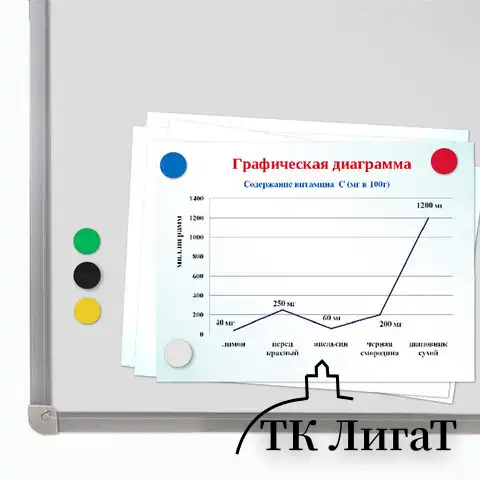 Магниты МОЩНЫЕ 20 мм (МАЛОГО ДИАМЕТРА), НАБОР 6 шт., ассорти, BRAUBERG "SUPER", 237477