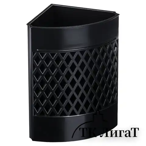 Подставка-органайзер STAFF Basic, 120х120х110 мм, 5 отделений, черная, 237949, 77