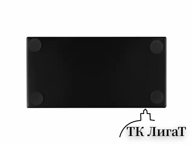 Подставка-органайзер BRAUBERG "Germanium", 4 секции, 160х80х110 мм, черная, металл, 237982