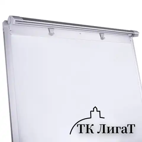 Доска-флипчарт магнитно-маркерная 70x100 см, передвижная, на пятилучии, STAFF, 238003