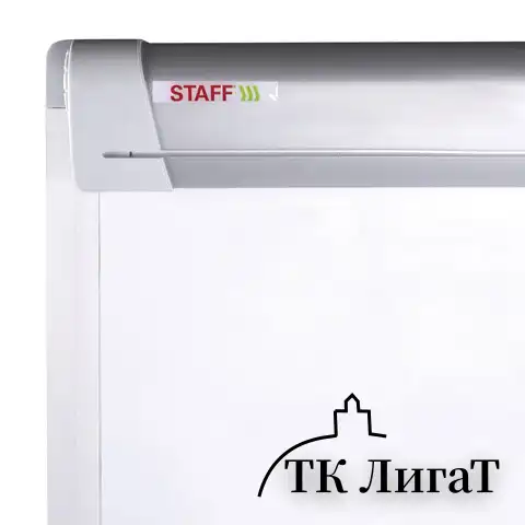 Доска-флипчарт магнитно-маркерная 70x100 см, передвижная, на пятилучии, STAFF, 238003