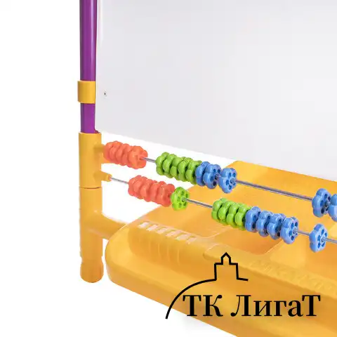 Мольберт растущий для мела/магнитно-маркерный, 53х46 см, BRAUBERG "NIKA KIDS", сиреневый, 238050