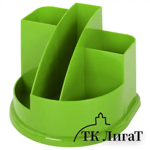 Подставка-органайзер BRAUBERG STYLE COLOR, 5 отделений, 132х122х108 мм, ассорти, 238095, ОР55