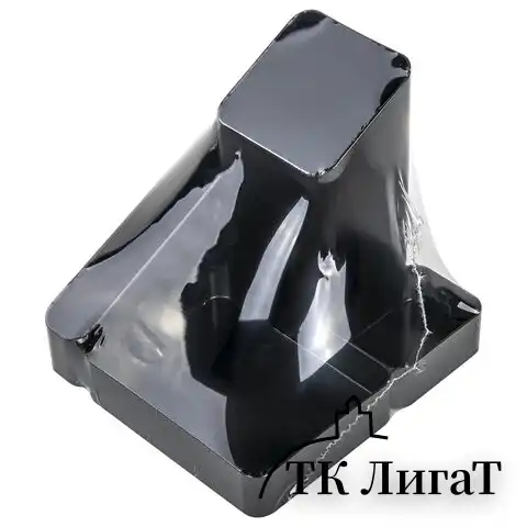 Подставка-органайзер BRAUBERG OFFICE STYLE, 4 отделения, 115х122х111 мм, черная, 238097, ОР31
