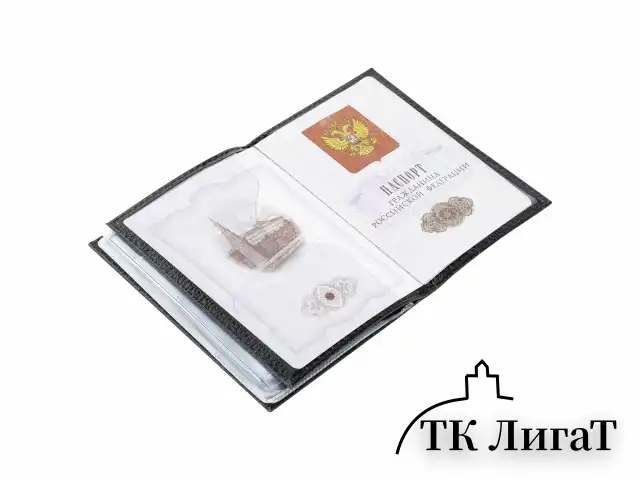 Обложка для автодокументов и паспорта натуральная кожа флоттер, "DOCUMENTS", черная, BRAUBERG 238193