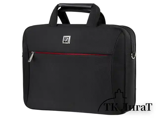 Сумка-портфель BRAUBERG с отделением для ноутбука 15-16", "Control 2", 2 отделения, черная, 41х32х10 см, 240397