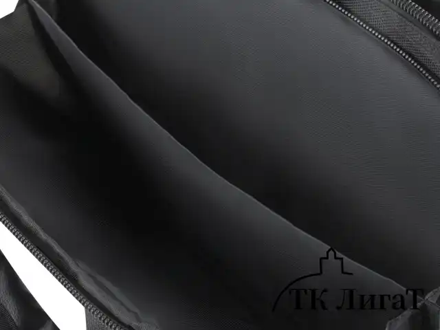 Сумка-портфель BRAUBERG с отделением для ноутбука 15-16", "Quantum", 2 отделения, черная, 41х31х15 см, 240508
