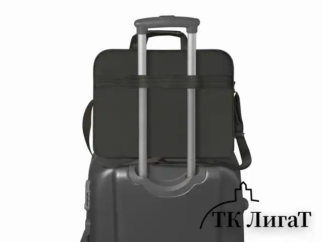 Сумка для ноутбука DEFENDER GEEK 15,6", полиэстер, черная с карманом, 26084