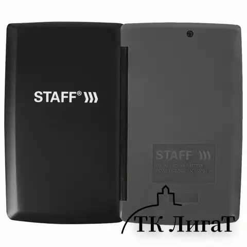 Калькулятор карманный STAFF STF-6248 (104х63 мм), 8 разрядов, двойное питание, 250284