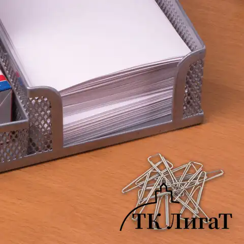 Скрепки BRAUBERG, 25 мм, никелированные, треугольные, 100 шт., в картонной коробке, 270440