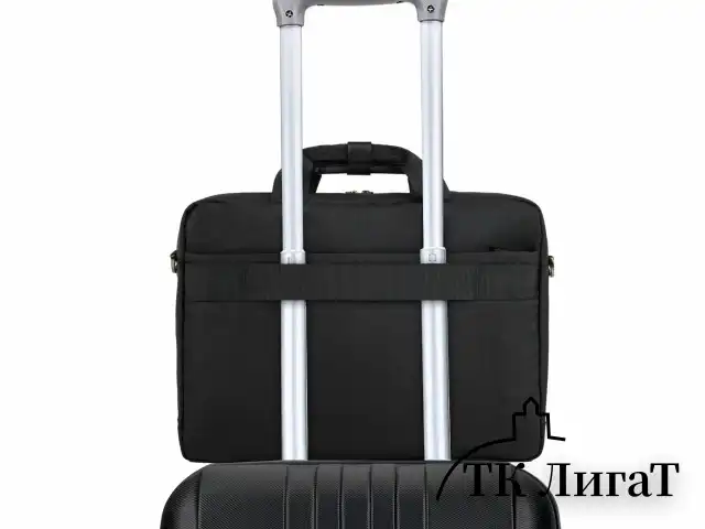 Сумка портфель BRAUBERG Expert с отделением для ноутбука 15,6", 2 отделения, черная, 30х40х10 см, 270824