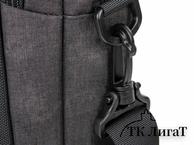 Сумка-портфель BRAUBERG "Pragmatic" с отделением для ноутбука 15-16", серо-черная, 30х42х8 см, 270827