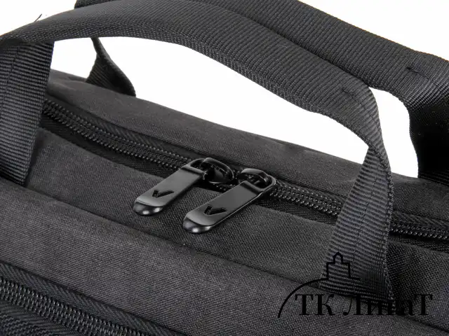 Сумка-портфель BRAUBERG "Pragmatic" с отделением для ноутбука 15-16", серо-черная, 30х42х8 см, 270827