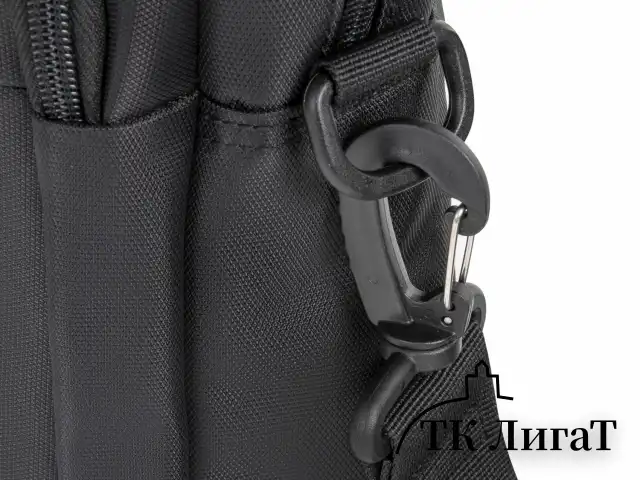 Сумка-портфель BRAUBERG "Protect" с отделением для ноутбука 15,6", 2 отделения, черная, 30х40х7 см, 270831