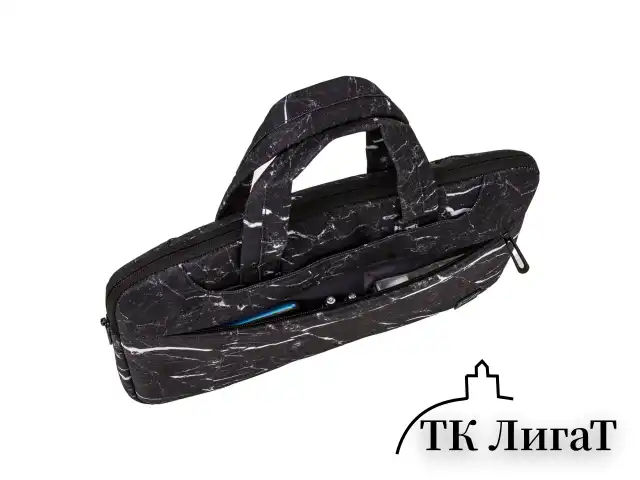 Сумка-портфель BRAUBERG "Marble" с отделением для ноутбука 13-14", 3 кармана, 26х36х3 см, 270835