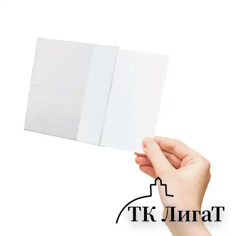 Подставка настольная для рекламных материалов ВЕРТИКАЛЬНАЯ (150х105 мм), А6, односторонняя, BRAUBERG, 290414