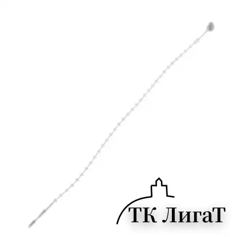 Петли для подвешивания бирок, регулируемые, 127 мм, комплект 1000 шт., BRAUBERG, 291047