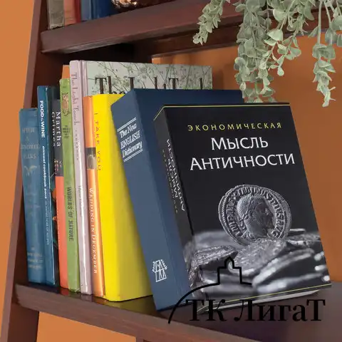 Сейф-книга "Экономическая мысль античности", 55х155х240 мм, ключевой замок, BRAUBERG, 291053