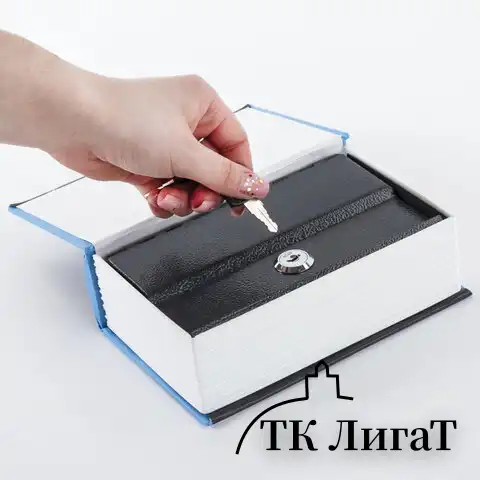 Сейф-книга "Приключения Шерлока Холмса", 57х130х185 мм, ключевой замок, BRAUBERG, 291056, 43