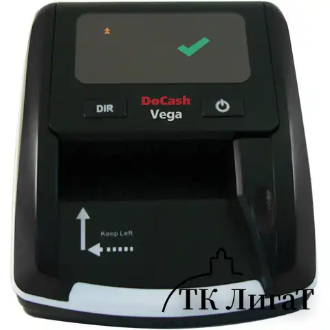 Детектор банкнот DOCASH VEGA, автоматический, ИК, МАГНИТНАЯ, АНТИСТОКС детекция, АКБ, 12398