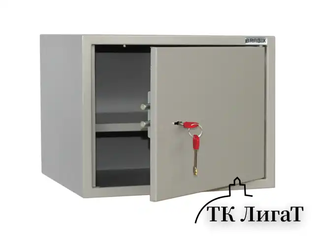 Шкаф металлический для документов BRABIX "KBS-02", 320х420х350 мм, 9,6 кг, сварной, 291151