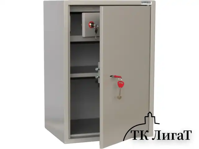 Шкаф металлический для документов BRABIX "KBS-011Т", 613х420х350 мм, 15 кг, трейзер, сварной, 291152