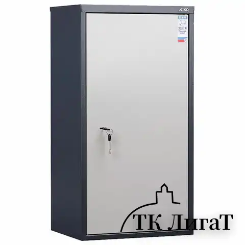 Шкаф металлический для документов AIKO "SL-87Т" ГРАФИТ, 870х460х340 мм, 21 кг, S10799090502