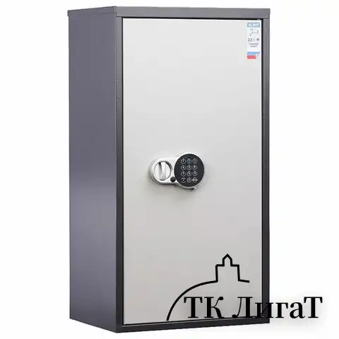 Шкаф металлический для документов AIKO "SL-87ТEL" ГРАФИТ, 870х460х340 мм, 21 кг, S10799090902