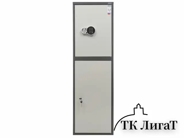 Шкаф металлический для документов AIKO "SL-150/2ТEL" ГРАФИТ, 1490х460х340 мм, 36 кг, S10799152902