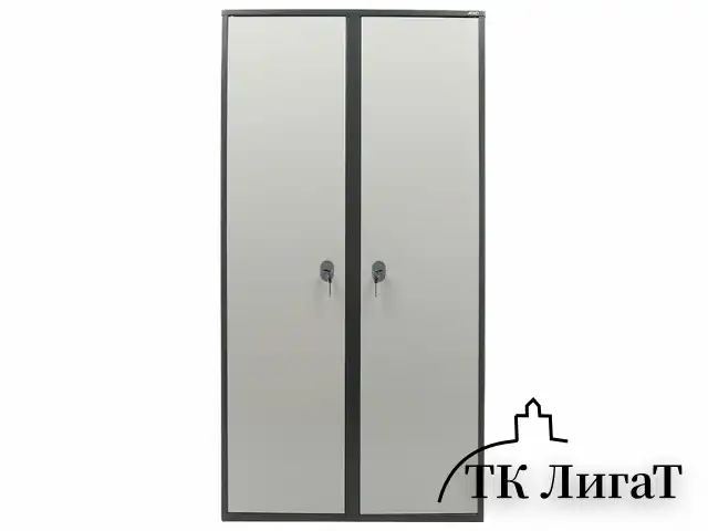 Шкаф металлический для документов AIKO "SL-185/2" ГРАФИТ, 1800х920х340 мм, 85 кг, S10799182002