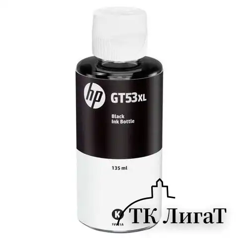 Чернила HP GT53XL (1VV21AE) для InkTank 315/410/415, SmartTank 500/515/615, черные, ресурс 6000 страниц, оригинальные