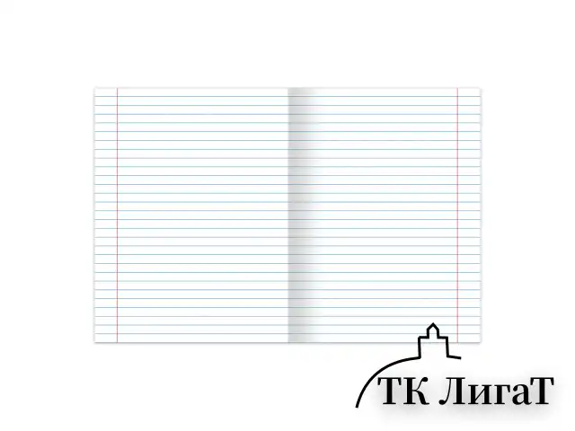 Тетрадь 18 л. BRAUBERG ЭКО "5-КА", линия, обложка плотная мелованная бумага, ЗЕЛЕНАЯ, 402989