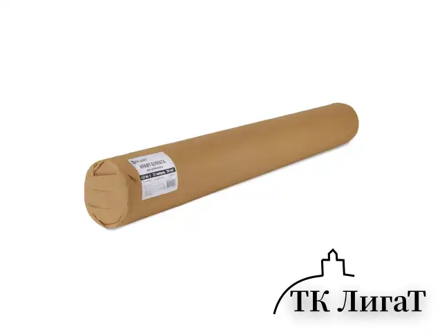 Крафт-бумага в рулоне, 420 мм x 20 м, плотность 78 г/м2, Марка А (Коммунар), BRAUBERG, 440144