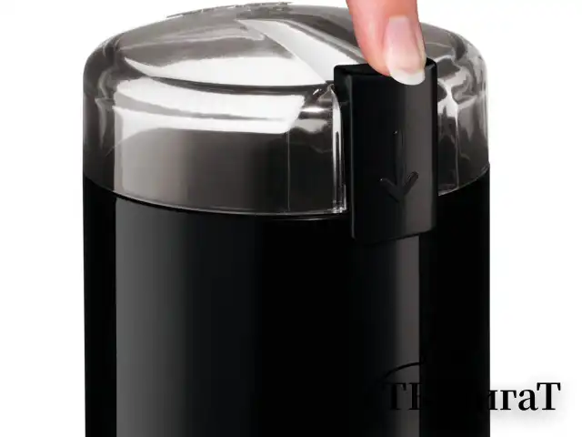 Кофемолка BOSCH MKM6003, мощность 180 Вт, вместимость 75 г, пластик, черная
