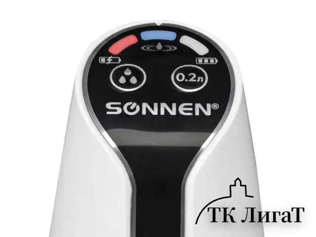 Помпа для воды электрическая SONNEN EWD152W, 1,5 л/мин, 2 РЕЖИМА, АККУМУЛЯТОР, АДАПТЕР, пластик, 455217