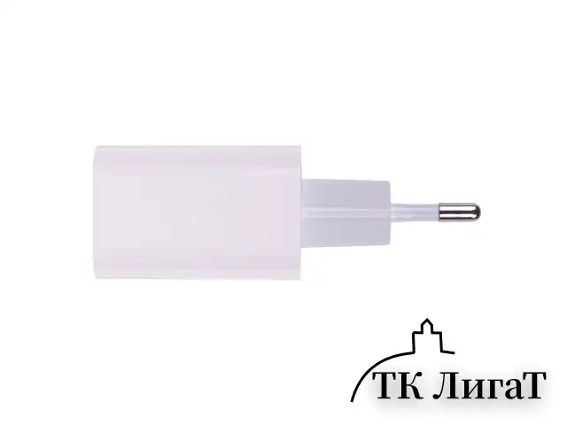 Быстрое зарядное устройство для iPhone (220В) SONNEN, порт Type-C, выходной ток 2A, белое, 455507