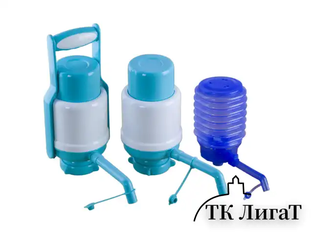 Помпа для воды AQUA WORK Дельфин Эко Плюс, механическая, для бутылей 12-19 л, 20276