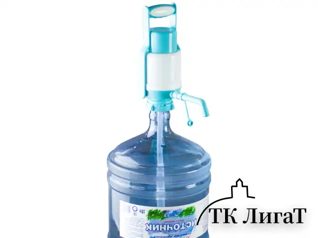 Помпа для воды AQUA WORK Дельфин Эко Плюс, механическая, для бутылей 12-19 л, 20276