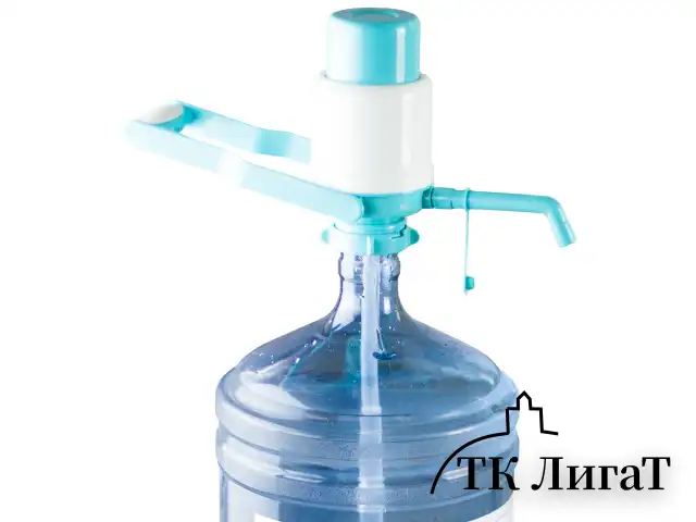Помпа для воды AQUA WORK Дельфин Эко Плюс, механическая, для бутылей 12-19 л, 20276