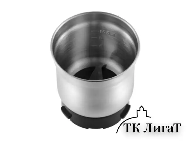 Кофемолка KITFORT КТ-1329, 200 Вт, вместимость 70 г, металл, серебристая