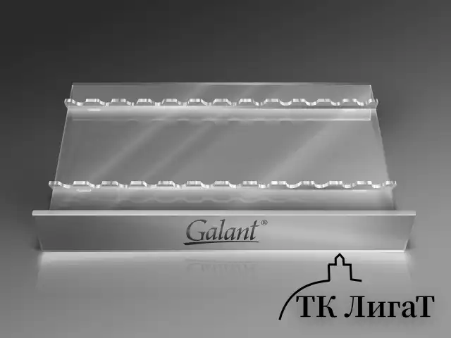 Дисплей GALANT на 12 ручек, плакетка, 210х168х52 мм, 504883