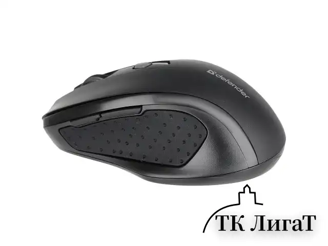 Набор беспроводной DEFENDER Berkeley C-925, клавиатура, мышь 5 кнопок + 1 колесо-кнопка, черный, 45925