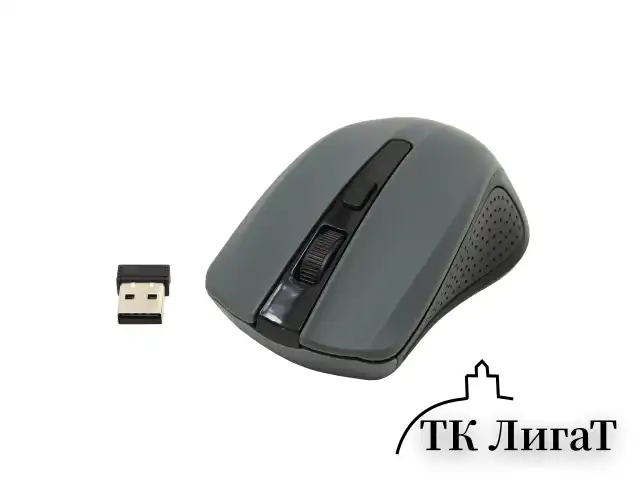Мышь беспроводная DEFENDER Accura MM-935, 3 кнопки + 1 колесо-кнопка, оптическая, серая, 52936