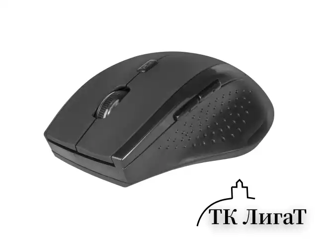 Мышь беспроводная DEFENDER Accura MM-365, 5 кнопок + 1 колесо-кнопка, оптическая, черная, 52365