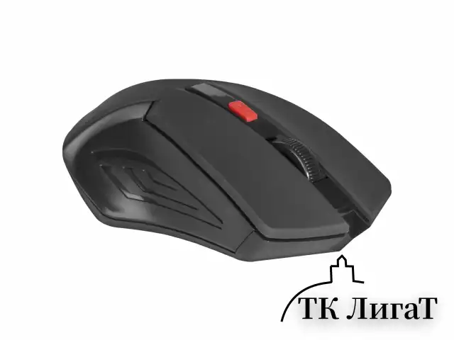 Мышь беспроводная DEFENDER Accura MM-275, USB, 5 кнопок + 1 колесо-кнопка, оптическая, красная, 52276