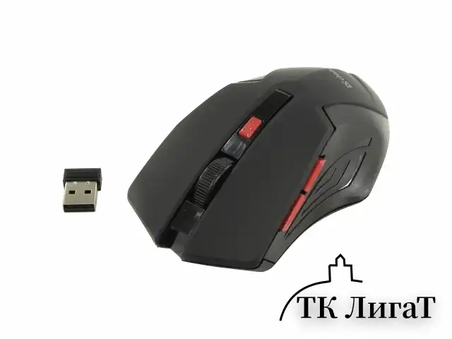 Мышь беспроводная DEFENDER Accura MM-275, USB, 5 кнопок + 1 колесо-кнопка, оптическая, красная, 52276