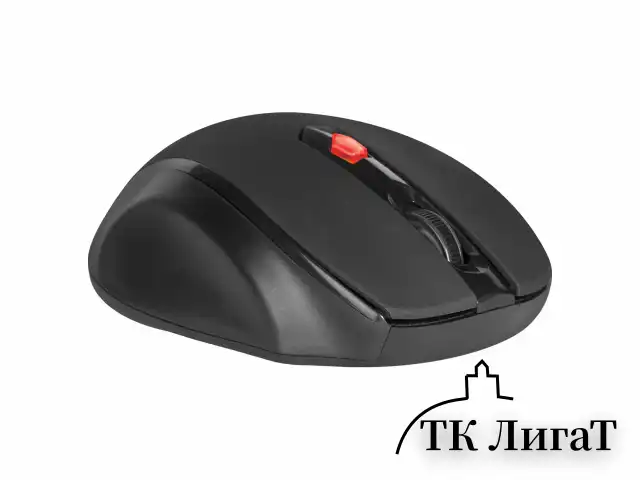 Мышь беспроводная DEFENDER Ultra MM-315, USB, 5 кнопок + 1 колесо-кнопка, оптическая, черная, 52315