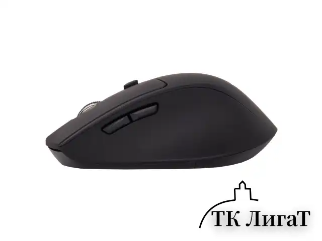 Мышь беспроводная SONNEN V33, USB, 800/1200/1600 dpi, 6 кнопок, оптическая, черная, SOFT TOUCH, 513517