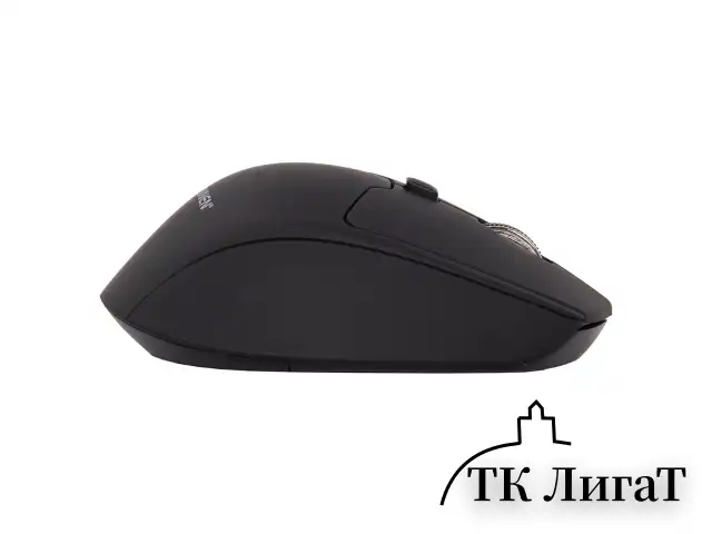 Мышь беспроводная SONNEN V33, USB, 800/1200/1600 dpi, 6 кнопок, оптическая, черная, SOFT TOUCH, 513517